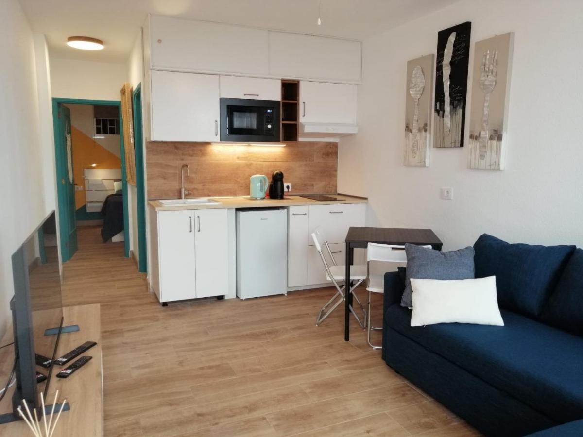 Aguamarina Apartment - Los Diamantes 2 Лос Кристианос Екстериор снимка